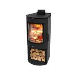 ADENA WOODSTACKER steel freestanding log fire