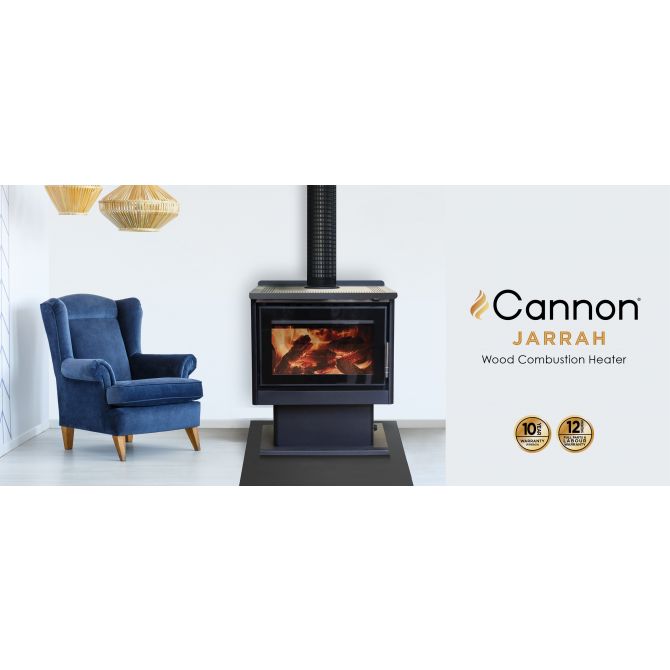 Cannon Jarrah Freestanding Woodheater Wood Heaters Melbourne