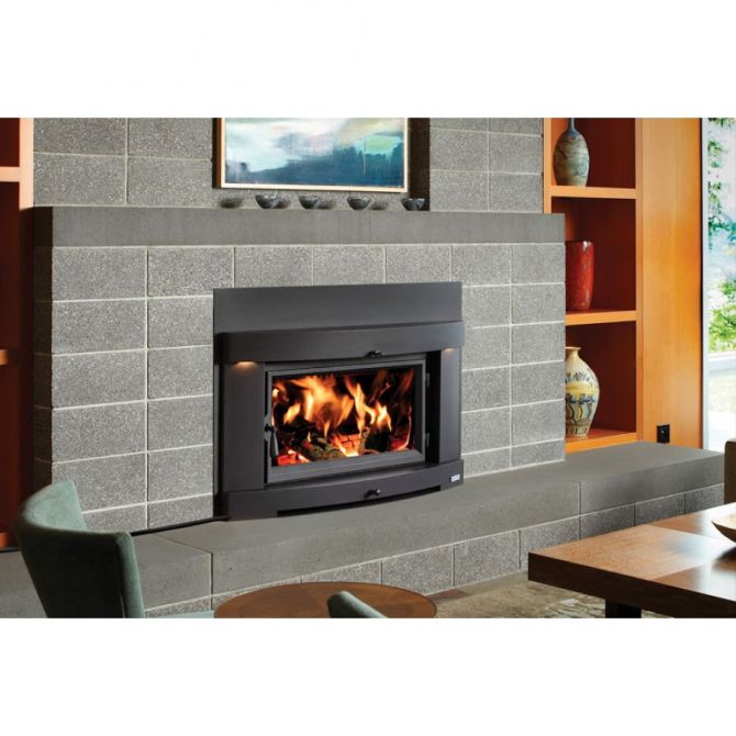 Flush Wood Large HybridFyre™ Insert Wood Heaters Melbourne
