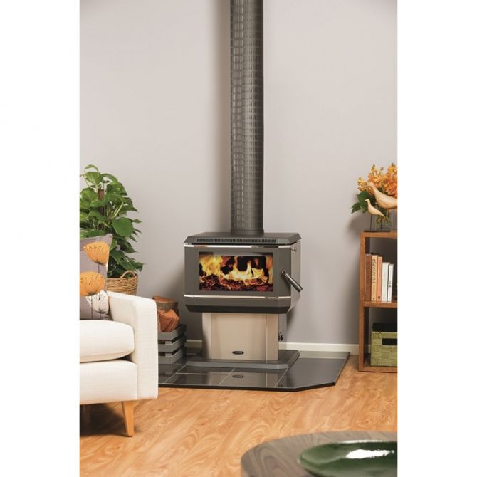 Coonara Midi stainless steel Wood Heaters Melbourne